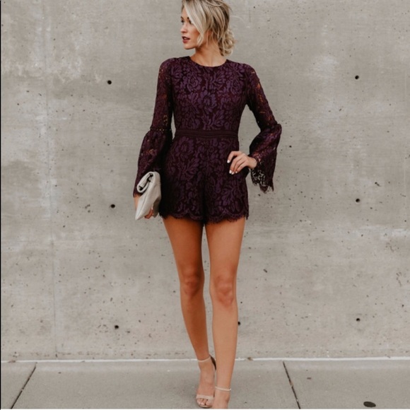 Vici Pants - Gorgeous Vici Lace Romper